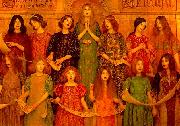Thomas Cooper Gotch Alleluia oil painting reproduction